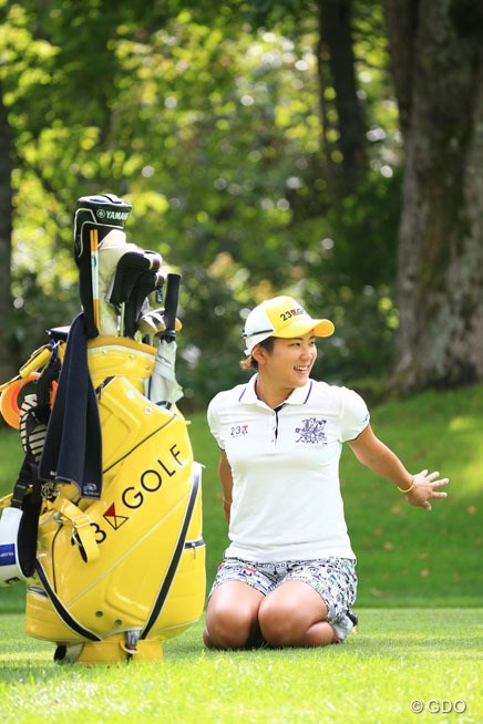 2016年 日本女子プロゴルフ選手権大会コニカミノルタ杯 事前 成田美寿々