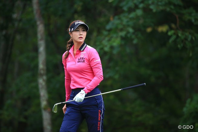 2016年 日本女子プロゴルフ選手権大会コニカミノルタ杯 初日 キム・ハヌル