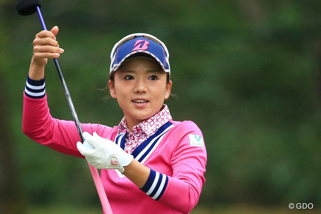 2016年 日本女子プロゴルフ選手権大会コニカミノルタ杯 初日 有村智恵