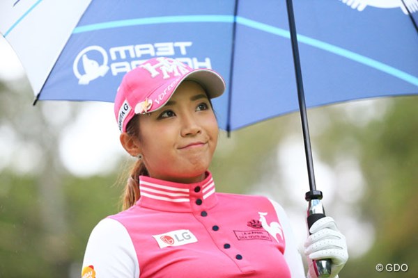 2016年 日本女子プロゴルフ選手権大会コニカミノルタ杯 初日 イ・ボミ 気持ちを切り替えて、明日、明日とね