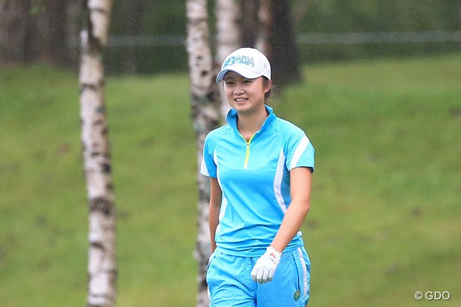 2016年 日本女子プロゴルフ選手権大会コニカミノルタ杯 2日目 森田遥