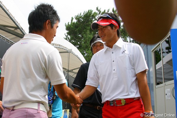 2009年 VanaH杯KBCオーガスタゴルフトーナメント最終日 石川遼＆伊藤誠道