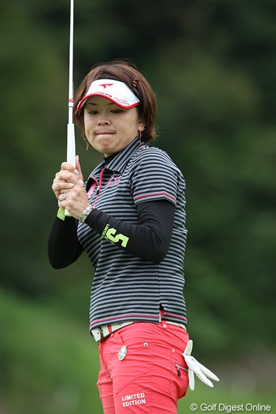 2009年 ヨネックスレディスゴルフトーナメント最終日 廣瀬友美 トータル8アンダーと大健闘