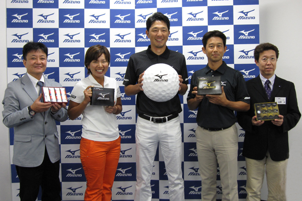 ミズノのニューボール「MP シリーズ」にツアープロも納得！ ～フォトギャラリー～