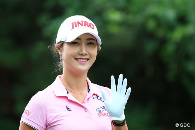 2016年 ミヤギテレビ杯ダンロップ女子オープン 初日 キム・ハヌル