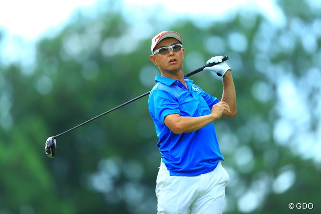 正確無比のショットも今日は影を潜めましたね 16年 アジアパシフィック選手権ダイヤモンドカップ 3日目 谷口徹 フォトギャラリー Gdo