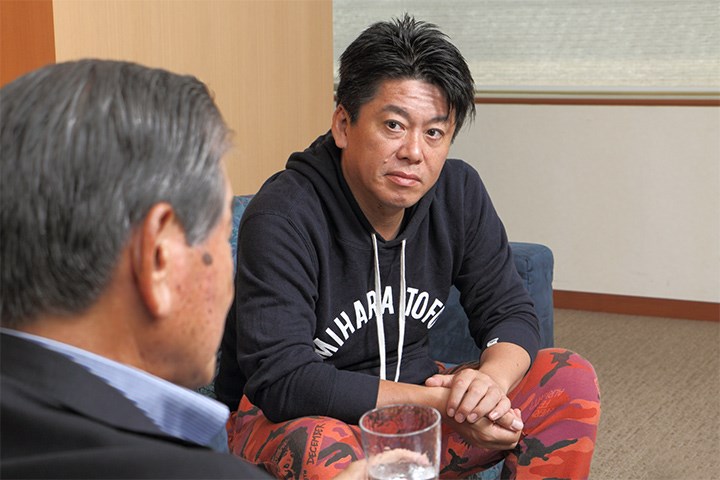 堀江貴文 川淵三郎