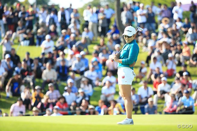 2016年 ミヤギテレビ杯ダンロップ女子オープン 最終日 申ジエ