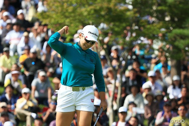 2016年 ミヤギテレビ杯ダンロップ女子オープン 最終日 申ジエ