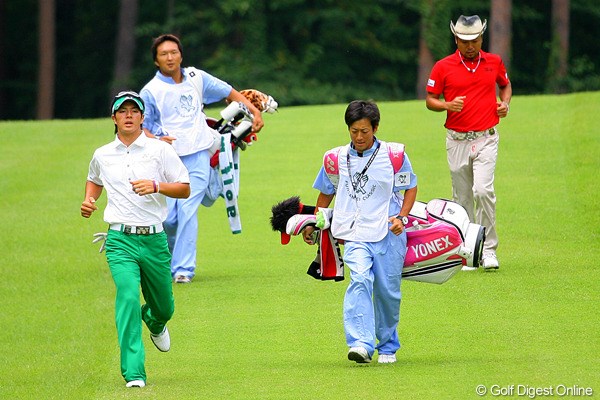 2009年 フジサンケイクラシック 2日目 石川遼＆片山晋呉
