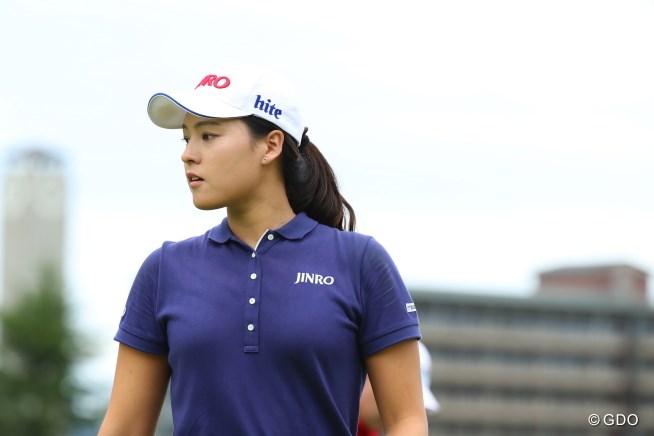 2016年 日本女子オープンゴルフ選手権競技 初日 チョン・インジ