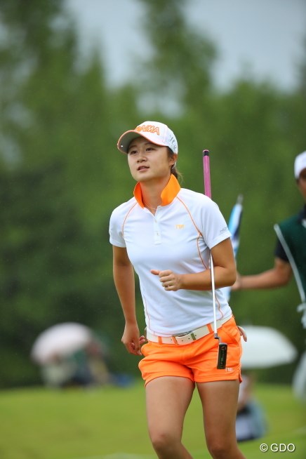 2016年 日本女子オープンゴルフ選手権競技 初日 森田遥