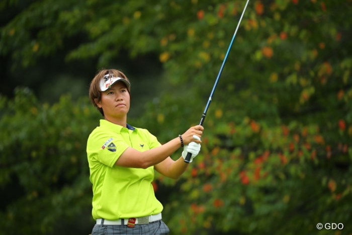 晴れたね、一瞬。 2016年 日本女子オープンゴルフ選手権競技 初日 福田裕子