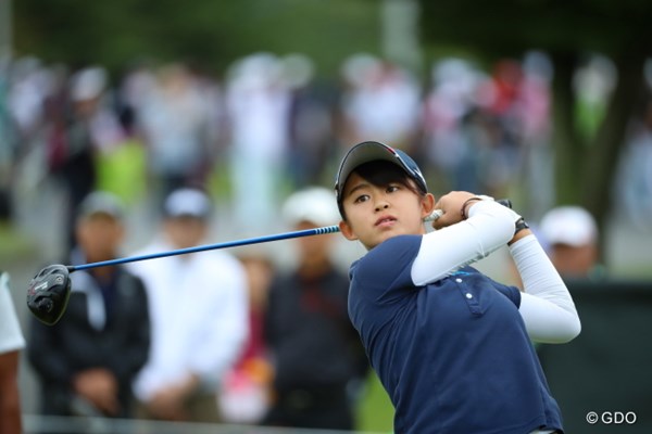 2016年 日本女子オープンゴルフ選手権競技 初日 長野未祈 15歳のアマチュア長野未祈が首位と1打差の2位で発進した