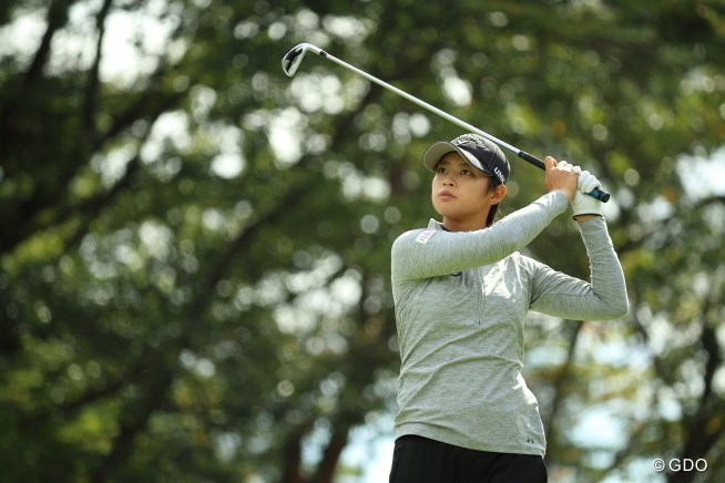 2016年 日本女子オープンゴルフ選手権競技 2日目 柏原明日架