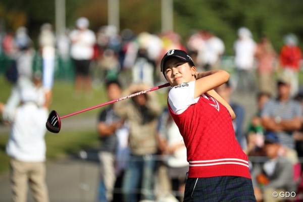 2016年 日本女子オープンゴルフ選手権競技 2日目 堀琴音 2打差の5位で出た堀琴音がノーボギーの「67」で一気に首位へ