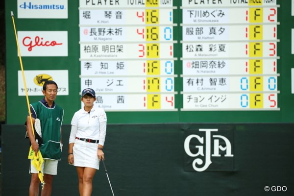 2016年 日本女子オープンゴルフ選手権競技 3日目 長野未祈 単独首位で最終日を迎えた長野未祈。あすは史上初の快挙がかかる