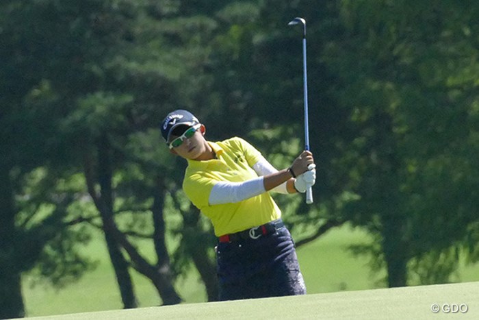 長野未祈は4つ落としてサンデーバックナインに突入した 2016年 日本女子オープンゴルフ選手権競技 最終日 長野未祈