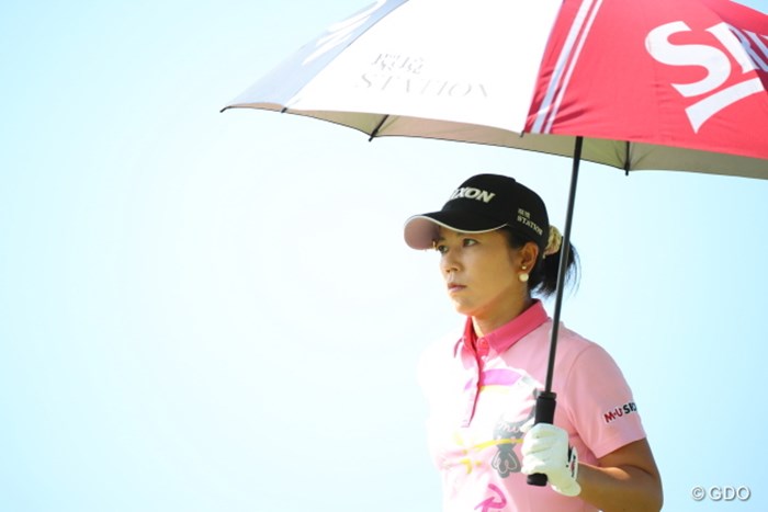 日傘がないとやってられない1日。 2016年 日本女子オープンゴルフ選手権競技 最終日 下川めぐみ