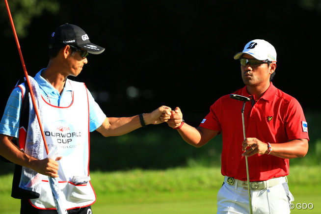 選手コメント集／HONMA TOURWORLD CUP AT TROPHIA GOLF 初日