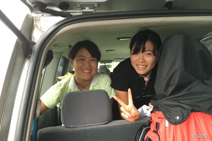 2016年 スタンレーレディスゴルフトーナメント 2日目 勝みなみ、畑岡奈紗