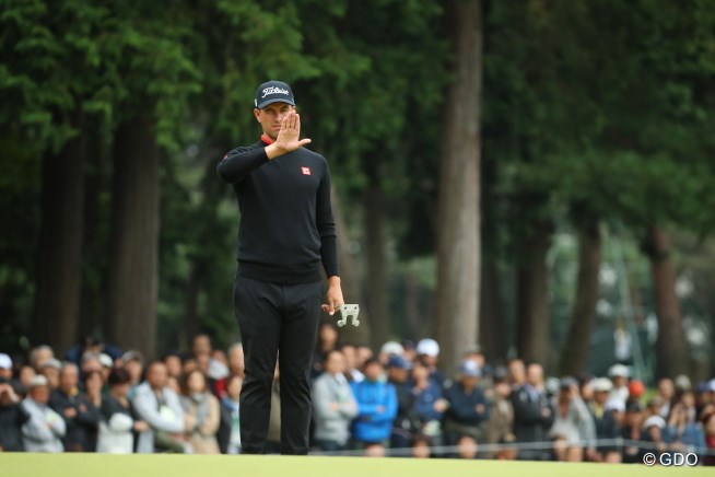 2016年 日本オープンゴルフ選手権競技 初日 アダム・スコット