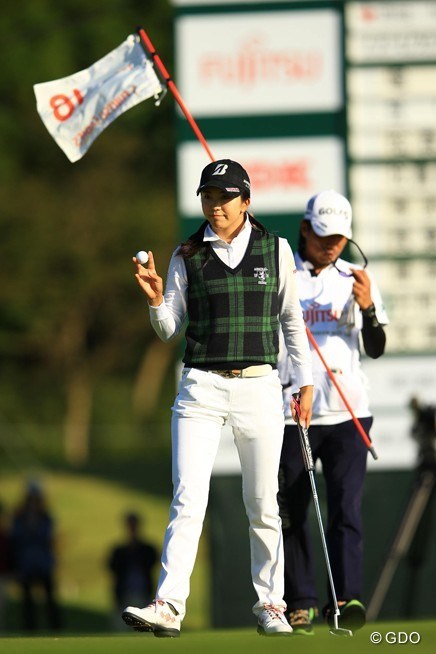 2016年 富士通レディース 2日目 堀琴音
