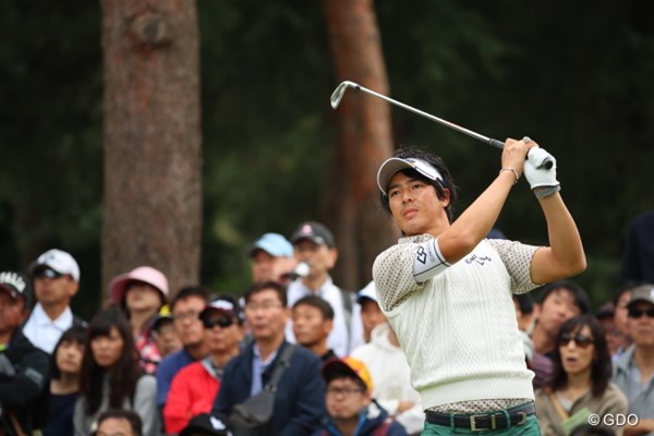 2016年 日本オープンゴルフ選手権競技 最終日 石川遼 石川遼は最終組に負けない数のギャラリーを引き連れてのプレーだった
