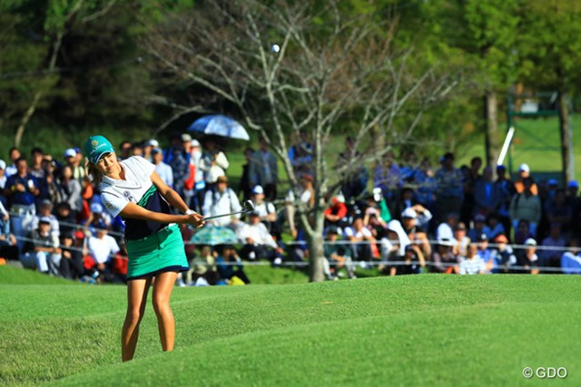 1日5食で5kg増 松森彩夏はセッティングも安定志向 国内女子ツアー Lpga Gdo ゴルフダイジェスト オンライン