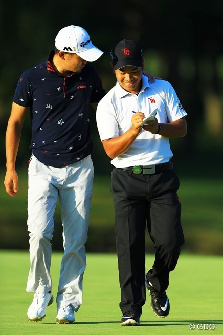 2016年 ブリヂストンオープンゴルフトーナメント 初日 比嘉一貴 塩見好輝