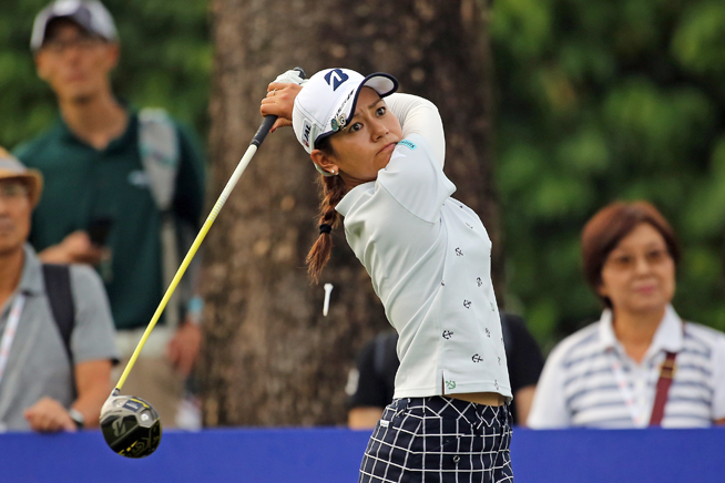 ＜前週＞腰痛不安の宮里藍 18ホール完走にホッと一息