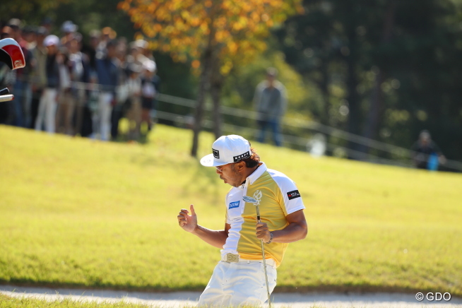 30勝目の片山晋呉 勝負を分けた数センチの差