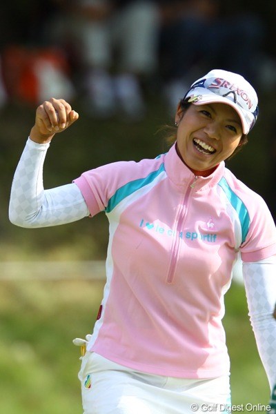 2009年 日本女子プロゴルフ選手権コニカミノルタ杯 初日 中村香織