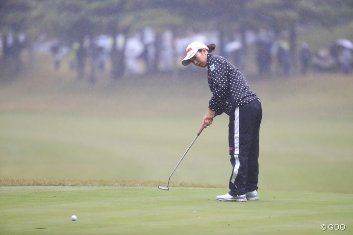 2016年 伊藤園レディスゴルフトーナメント 初日 笠りつ子