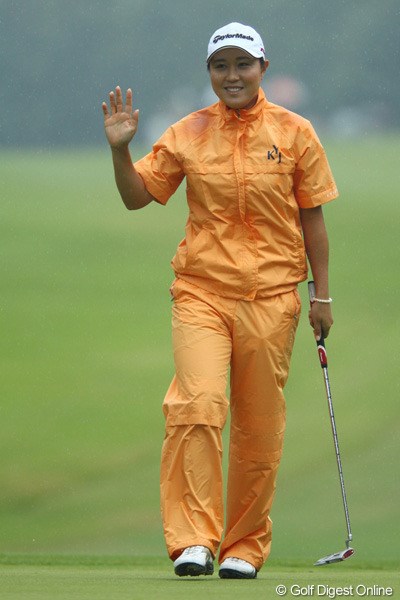 2009年 日本女子プロゴルフ選手権コニカミノルタ杯 3日目 宋ボベ この日「69」で回った宋ボベが、単独3位に浮上した