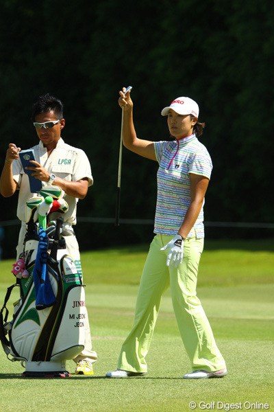 2009年 日本女子プロゴルフ選手権コニカミノルタ杯 最終日 全美貞 最終日は「69」で単独2位！賞金ランキングでも2位に浮上した全美貞