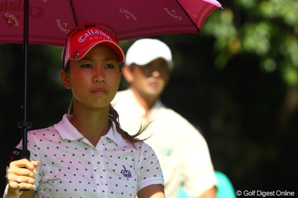 2009年 日本女子プロゴルフ選手権コニカミノルタ杯 最終日 上田桃子 3週間後のメジャーには調子を整えて臨みたい上田桃子