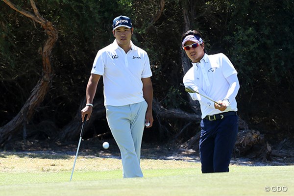 2016 ISPSハンダ ゴルフワールドカップ 事前情報 石川遼 松山英樹 日本代表の松山英樹と石川遼は大会前週からコースで練習を行っている