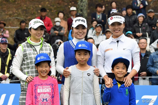 2016年 大王製紙エリエールレディスオープン 最終日 テレサ・ルー、菊地絵理香、比嘉真美子