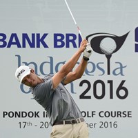 予選2日間で3イーグルを決めたヴィーアマンが首位に並んだ ※アジアンツアー提供 2016年 BANK BRI-JCBインドネシアオープン 2日目 ジョハネス・ヴィーアマン