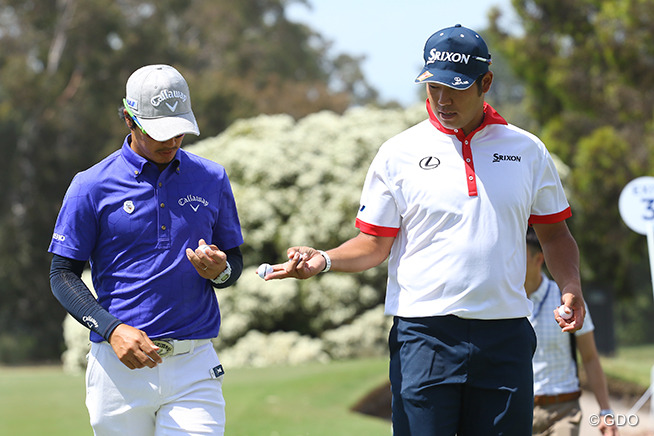 フォーサム形式 松山英樹＆石川遼コンビが使うボールは？