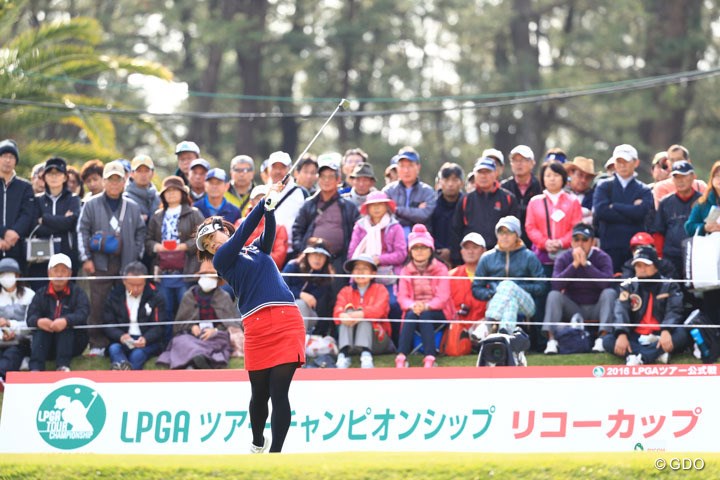 2016年 LPGAツアー選手権リコーカップ 3日目 大山志保
