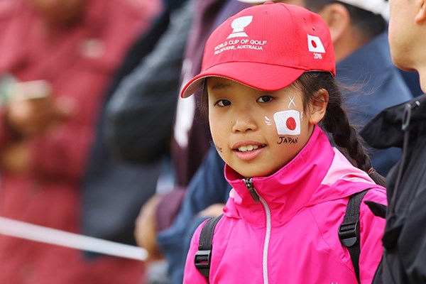 2017年 ISPSハンダ ゴルフワールドカップ 最終日 日本チームのファン 国別対抗戦は応援する方も感情移入しやすくて面白かった
