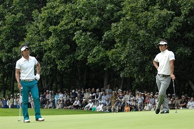 ANAオープン 初日 矢野東、谷原秀人