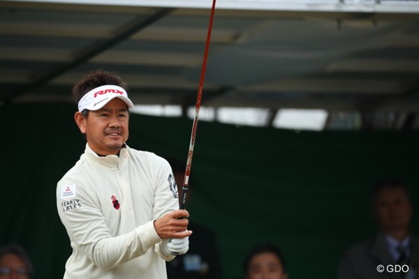 2016年 ゴルフ日本シリーズJTカップ 初日 藤田寛之 ヒゲが生えてていつもの藤田プロじゃない。
