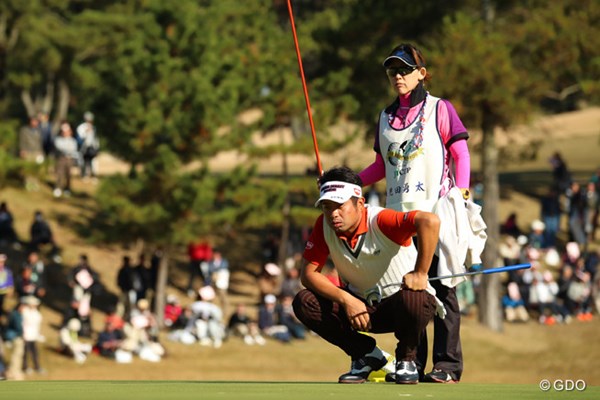 2016年 ゴルフ日本シリーズJTカップ 3日目 池田勇太 賞金王に向けて最終戦で上位争いをする池田