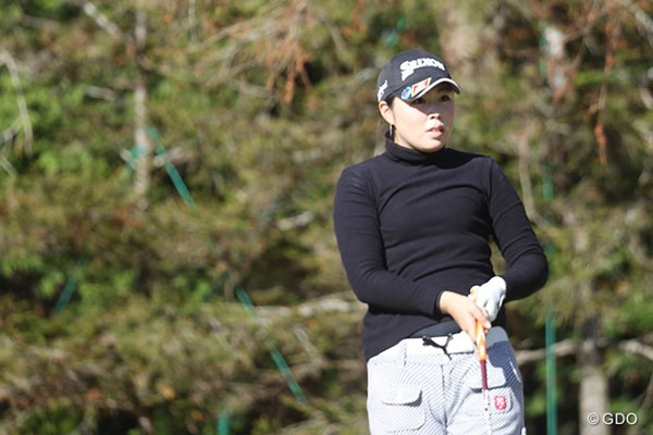 2016年 LPGA新人戦 加賀電子カップ 初日 高橋恵 かつて天才少女と呼ばれた高橋恵が新人戦優勝に王手をかけた