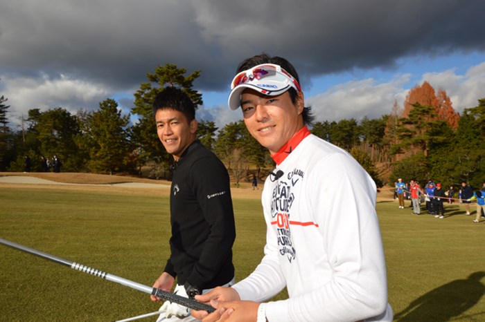 集まったゴルフ未経験者を大いに楽しませてくれた2人 石川遼 武井壮
