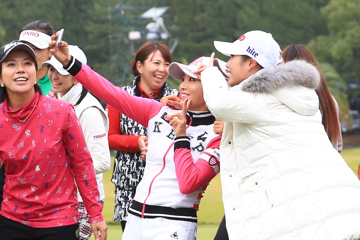 2016年 LPGAツアー選手権リコーカップ 最終日 キム・ハヌル イ・ボミ