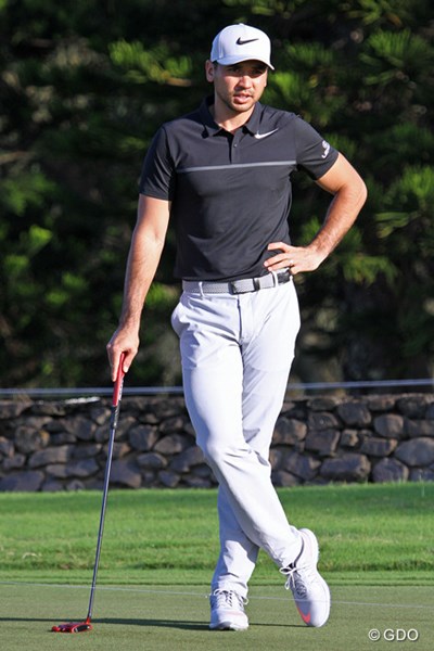 2017年 SBSトーナメントofチャンピオンズ 事前 ジェイソン・デイ 今年から契約を結ぶナイキゴルフのウェアを着用し、復帰戦に臨むジェイソン・デイ